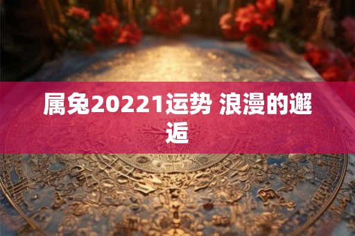 属兔20221运势 浪漫的邂逅