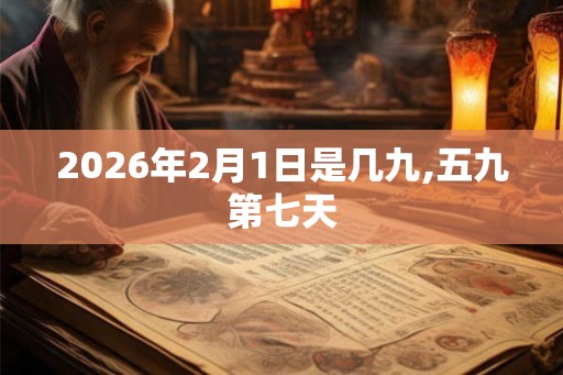 2026年2月1日是几九,五九第七天