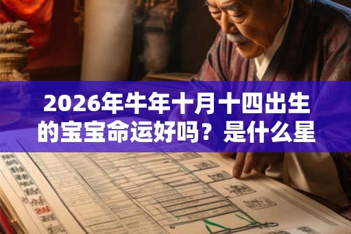 2026年牛年十月十四出生的宝宝命运好吗？是什么星座？