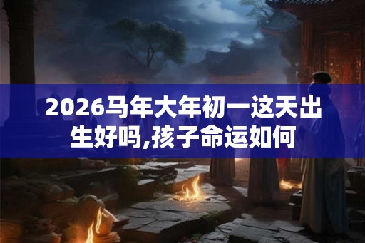 2026马年大年初一这天出生好吗,孩子命运如何