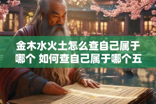 金木水火土怎么查自己属于哪个 如何查自己属于哪个五行