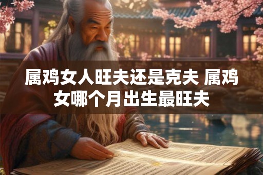 属鸡女人旺夫还是克夫 属鸡女哪个月出生最旺夫