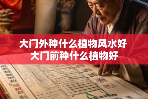 大门外种什么植物风水好 大门前种什么植物好 大门外种什么植物风水好 大门前种什么植物好
