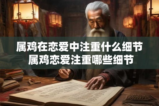 属鸡在恋爱中注重什么细节 属鸡恋爱注重哪些细节