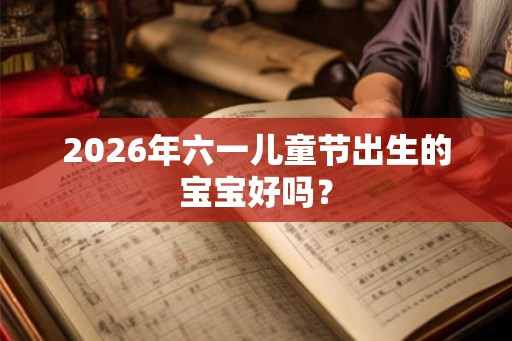 2026年六一儿童节出生的宝宝好吗？