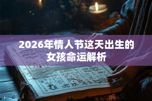 2026年情人节这天出生的女孩命运解析