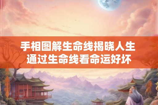 手相图解生命线揭晓人生 通过生命线看命运好坏