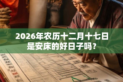 2026年农历十二月十七日是安床的好日子吗? 2026年农历十二月十七日是安床的好日子吗?