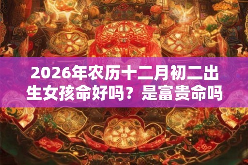 2026年农历十二月初二出生女孩命好吗？是富贵命吗？