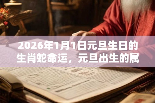 2026年1月1日元旦生日的生肖蛇命运，元旦出生的属蛇人命运好不好？