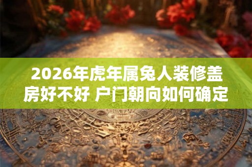 2026年虎年属兔人装修盖房好不好 户门朝向如何确定