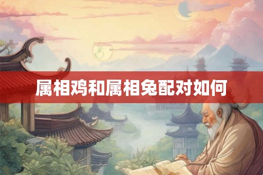 属相鸡和属相兔配对如何