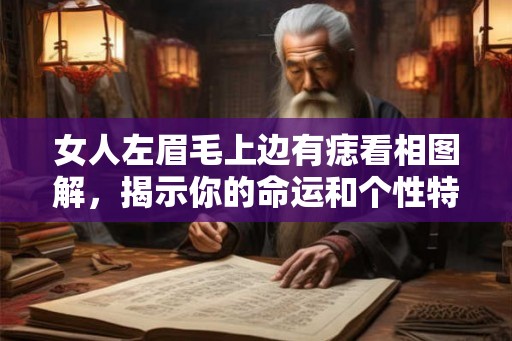 女人左眉毛上边有痣看相图解，揭示你的命运和个性特点