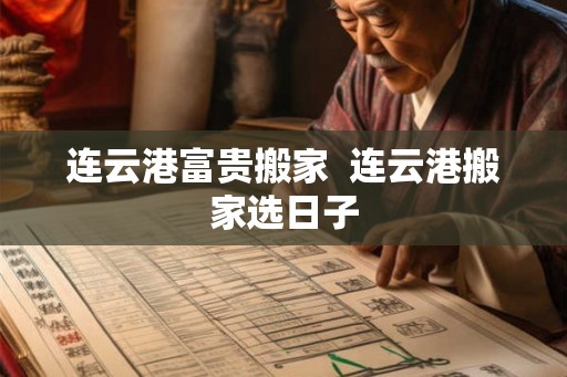 连云港富贵搬家  连云港搬家选日子