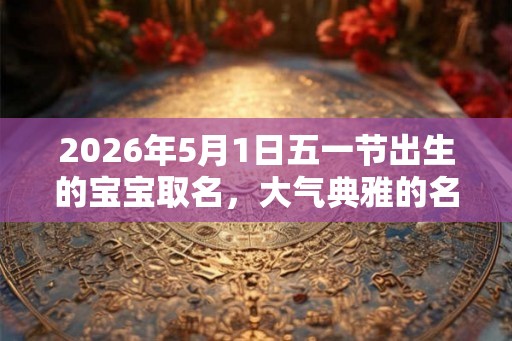 2026年5月1日五一节出生的宝宝取名，大气典雅的名字精选