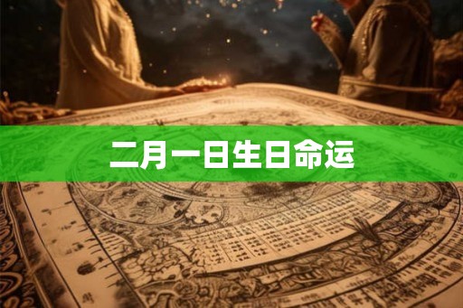 二月一日生日命运