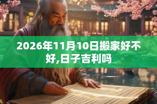 2026年11月10日搬家好不好,日子吉利吗