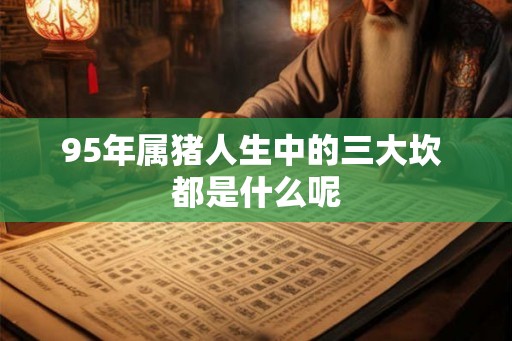 95年属猪人生中的三大坎 都是什么呢