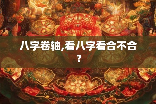 八字卷轴,看八字看合不合? 八字卷轴,看八字看合不合?