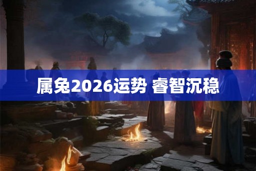 属兔2026运势 睿智沉稳 属兔2026运势 睿智沉稳