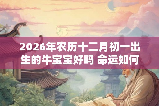 2026年农历十二月初一出生的牛宝宝好吗 命运如何