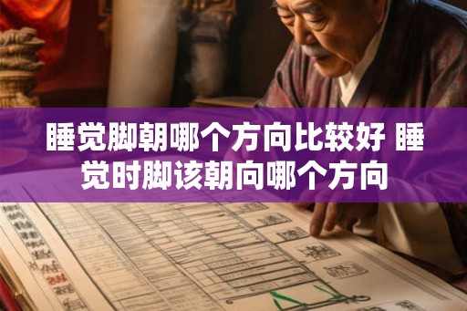 睡觉脚朝哪个方向比较好 睡觉时脚该朝向哪个方向