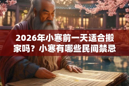 2026年小寒前一天适合搬家吗？小寒有哪些民间禁忌？