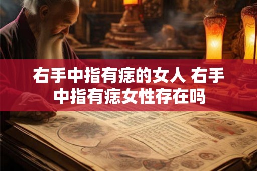 右手中指有痣的女人 右手中指有痣女性存在吗