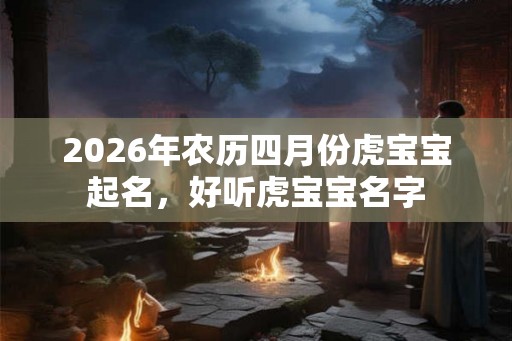 2026年农历四月份虎宝宝起名,好听虎宝宝名字 2026年农历四月份虎宝宝起名,好听虎宝宝名字