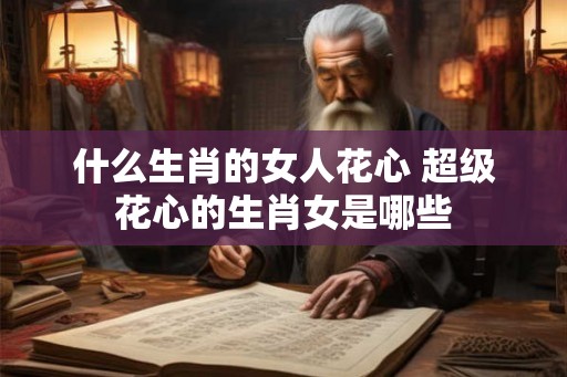 什么生肖的女人花心 超级花心的生肖女是哪些