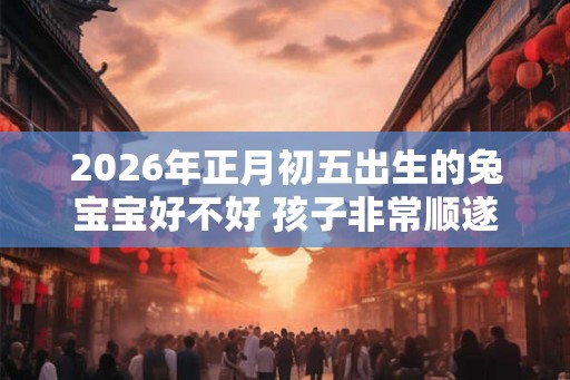 2026年正月初五出生的兔宝宝好不好 孩子非常顺遂平安 2026年正月初五出生的兔宝宝好不好 孩子非常顺遂平安