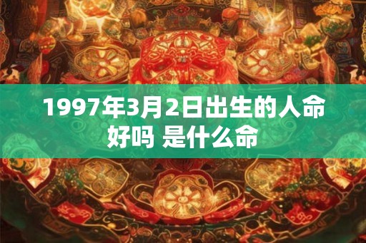 1997年3月2日出生的人命好吗 是什么命