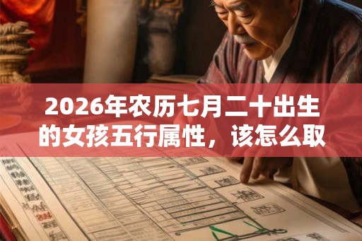 2026年农历七月二十出生的女孩五行属性,该怎么取名? 2026年农历七月二十出生的女孩五行属性,该怎么取名?
