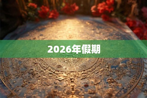 2026年假期 2026年假期
