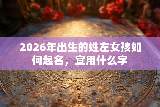 2026年出生的姓左女孩如何起名，宜用什么字