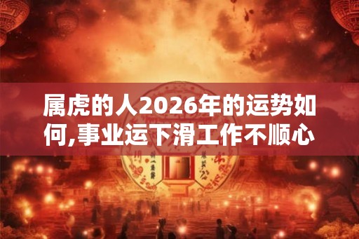 属虎的人2026年的运势如何,事业运下滑工作不顺心