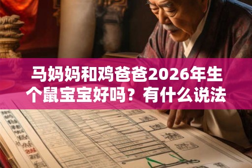 马妈妈和鸡爸爸2026年生个鼠宝宝好吗?有什么说法吗? 马妈妈和鸡爸爸2026年生个鼠宝宝好吗?有什么说法吗?