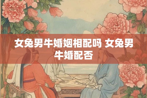 女兔男牛婚姻相配吗 女兔男牛婚配否