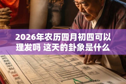 2026年农历四月初四可以理发吗 这天的卦象是什么