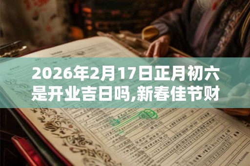 2026年2月17日正月初六是开业吉日吗,新春佳节财运旺