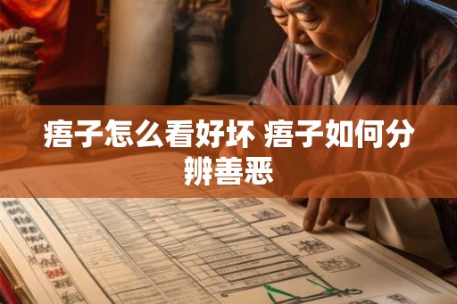痦子怎么看好坏 痦子如何分辨善恶