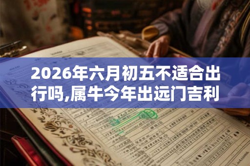 2026年六月初五不适合出行吗,属牛今年出远门吉利吗