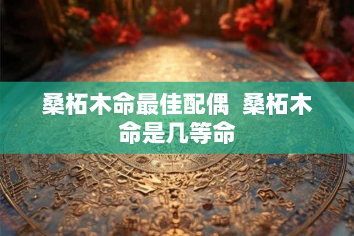 桑柘木命最佳配偶  桑柘木命是几等命