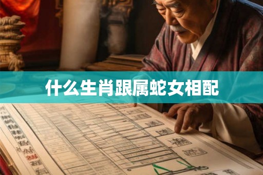 什么生肖跟属蛇女相配