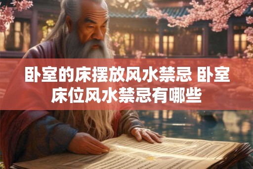 卧室的床摆放风水禁忌 卧室床位风水禁忌有哪些