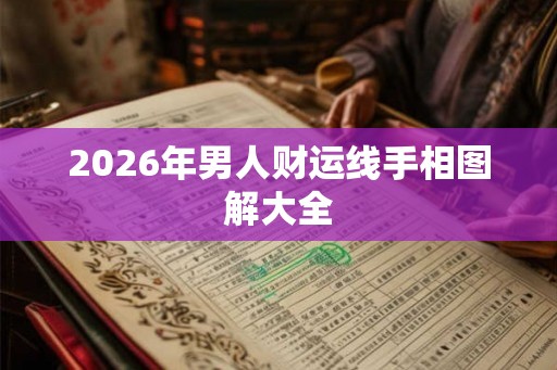 2026年男人财运线手相图解大全