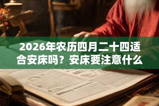 2026年农历四月二十四适合安床吗?安床要注意什么? 2026年农历四月二十四适合安床吗?安床要注意什么?