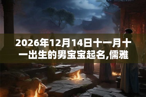 2026年12月14日十一月十一出生的男宝宝起名,儒雅大方