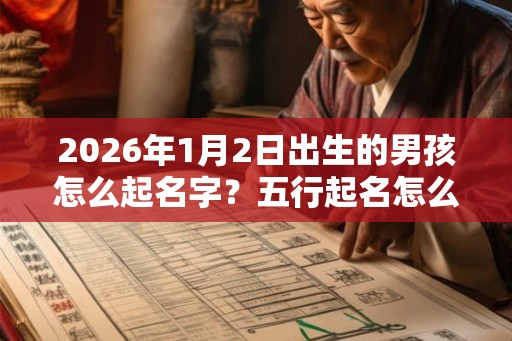 2026年1月2日出生的男孩怎么起名字?五行起名怎么取? 2026年1月2日出生的男孩怎么起名字?五行起名怎么取?
