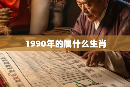1990年的属什么生肖 1990年的属什么生肖
